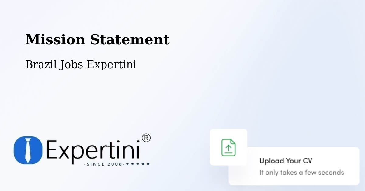 Corporate Mission – Bom Princípio - Brazil Jobs Expertini